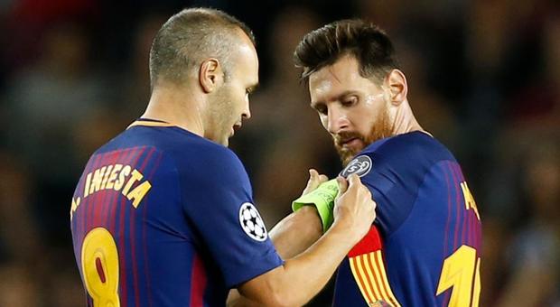 Barcellona, Messi sarà il nuovo capitano: prenderà la fascia da Iniesta
