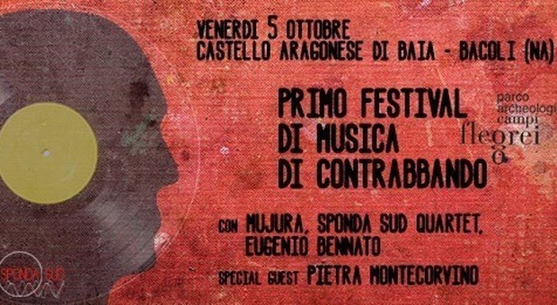 Il Festival delle musiche di contrabbando con Eugenio Bennato al Castello di Baia