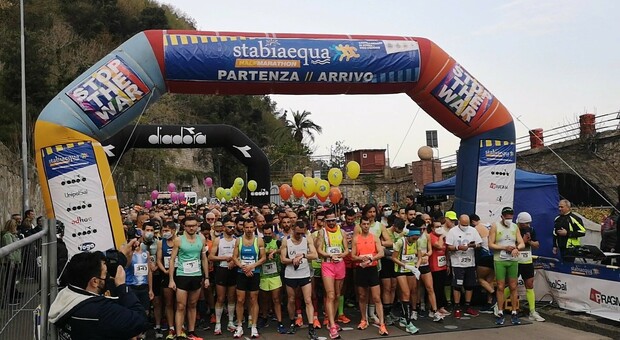 Tartaglione e Palomba vincono Stabiaequa, in 600 al via all'edizione 2022