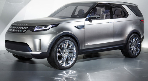 La Land Rover Discovery Vision esposta a New Yrok e Pechino