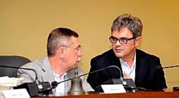 Paolo Avezzù a sinistra e Massimo Bergamin