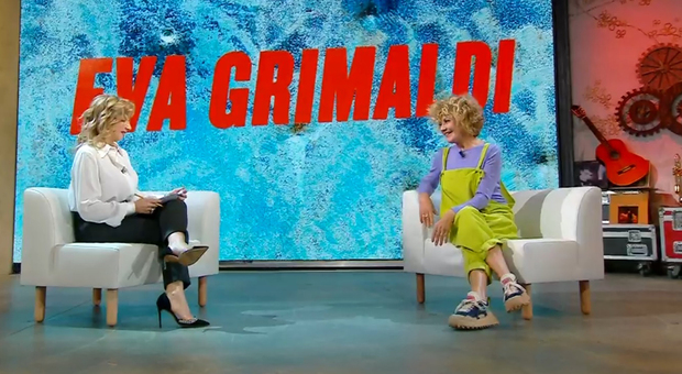 Eva Grimaldi ospite di “Oggi è un altro giorno” di Serena Bortone su RaiUno