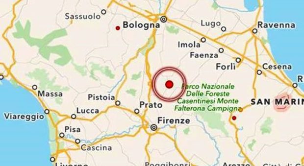 Terremoto a Firenze, scossa di magnitudo 3.6. Paura nel Mugello