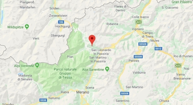 Terremoto, scossa di magnitudo 2,8 in val Venosta: avvertita anche a Bolzano