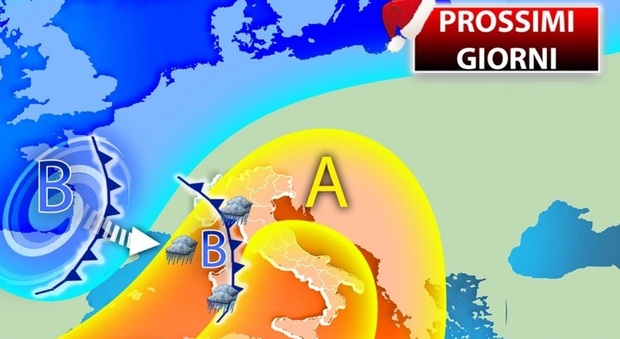 Meteo, le previsioni della settimana fino a Natale: tra bel tempo e gelo, Italia spaccata in due