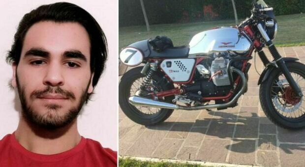 Incidente in moto, Giordano muore a 21 anni: «Era l'ultimo giro sulla Guzzi, l'aveva messa in vendita». Il dramma dell'amico che viaggiava con lui