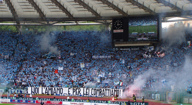 Lazio, al derby la carica dei tifosi: la Curva Nord sarà piena
