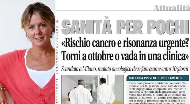 Sanità in Lombardia, l'ex ministra Lorenzin: «La Regione dovrebbe garantire quegli esami»
