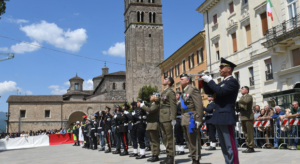Festa della Repubblica a Rieti (Foto Fabi / Meloccaro)
