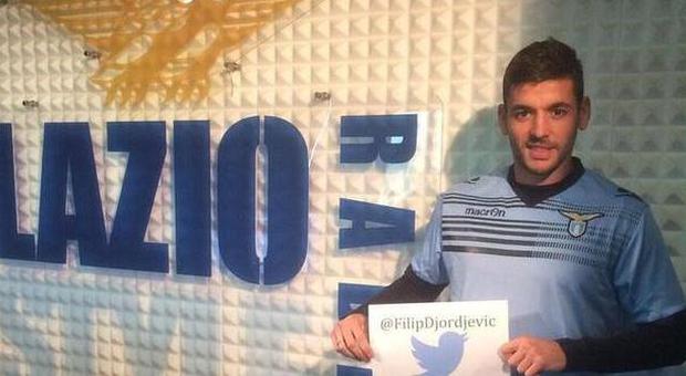 Djordjevic sbarca su twitter: «Consigliatemi come esultare dopo un gol. La Lazio? Torneremo in Europa, promesso»