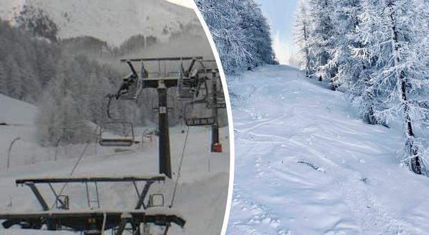Maltempo, gelo record in Piemonte: sul Monte Rosa -35°C