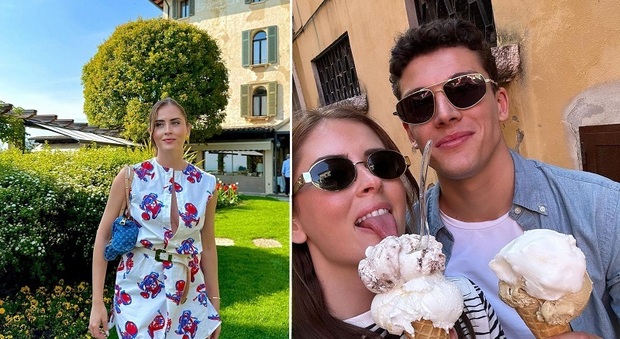 Valentina Ferragni e Matteo Napoletano, gita in Veneto con gelato gigante. Il dettaglio che non sfugge ai fan