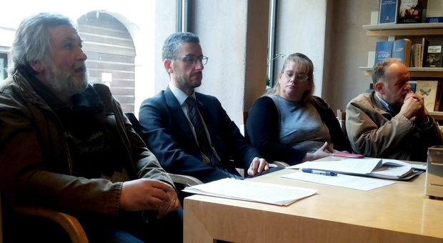 Massimo Follesa, l'avvocato Alessandro Pizzato, Matildde Cortese e Elvio gatto