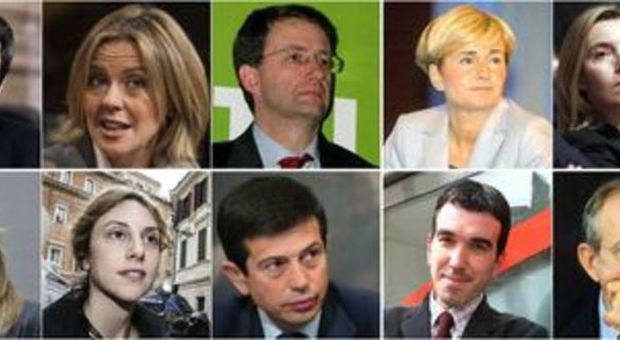 Nasce il governo Renzi, una squadra in rosa, 16 ministri. Padoan all'Economia, Alfano agli Interni Mogherini agli Esteri, Pinotti alla Difesa Riforme Boschi, semplificazione Madia