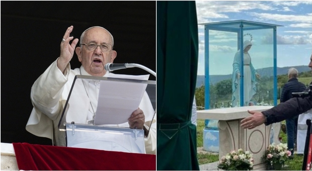 Madonna di Trevignano, Papa Francesco mette in guardia i fedeli: «Non sempre le apparizioni sono avvenute»