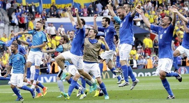 Italia-Svezia 1-0, gol di Eder e vola agli ottavi