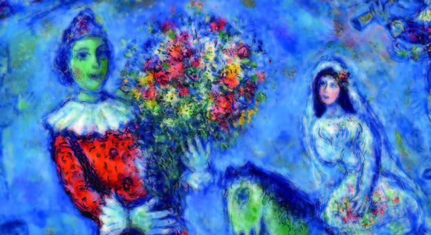 Ad Asti grande retrospettiva dedicata a Chagall, tra colore e magia