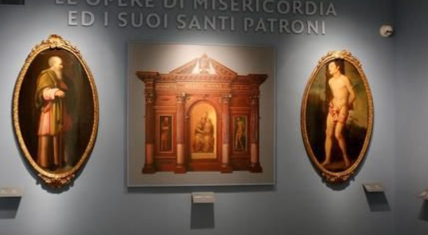 Una sala del Museo della Misericordia di Firenze