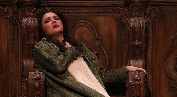 Il soprano Anna Netrebko nel Don Carlo che il 7 dicembre inaugura la nuova stagione della Scala