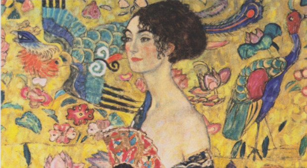 Klimt, “La Dama con il Ventaglio” all'asta per 76 milioni di euro: potrebbe battere il record europeo