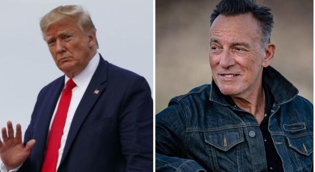 Springsteen, la schitarrata hard rock contro Trump