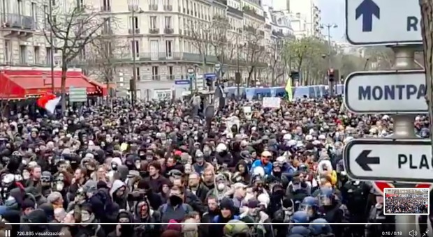 Polemiche in Francia per manifestazioni di protesta. Il popolo web si ribella: basta "coronaparty"
