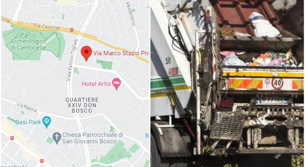 Roma, dipendente di una ditta di raccolta rifiuti trovato morto nel camion: aveva 60 anni