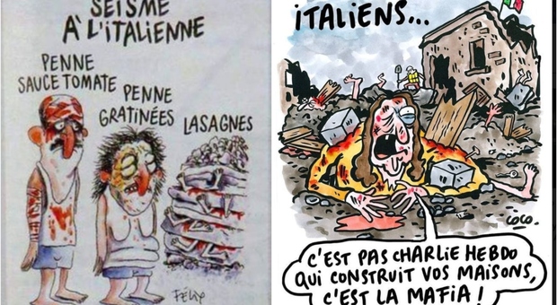 Vignette sul terremoto: Charlie Hebdo assolto anche in Appelloil tribunale. L'ira del sindaco Cortellesi: «Incontrerò l'ambasciatore»