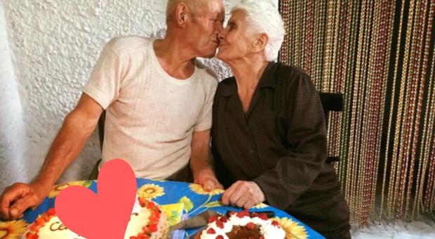 Guerino e Sofia sposi da 73 anni: matrimonio record nel Cilento
