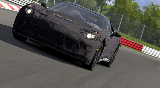 Il prototipo della Chervolet Corvette 7 su Gran Turismo 5 di PlayStation 3