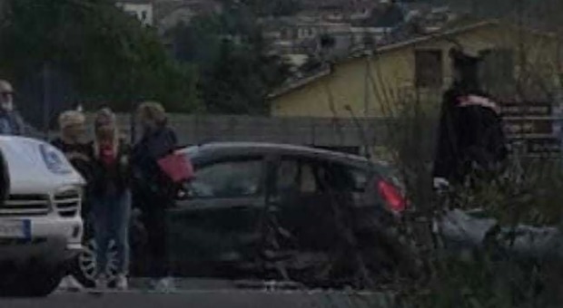 Monterosi, incidente stradale sulla Cassia al bivio con la Nepesina, due feriti. Traffico rallentato