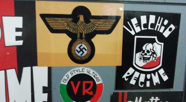 Simboli nazisti allo stadio a Nocera: nei guai diciassette ultrà del Foggia