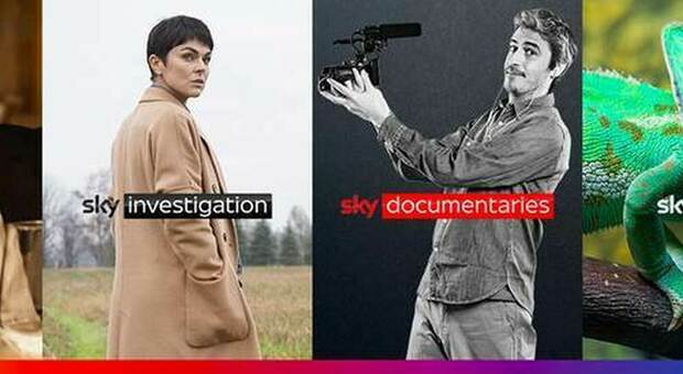 Sky si fa in quattro con i nuovi canali: Investigation, Documentaries, Nature e Serie
