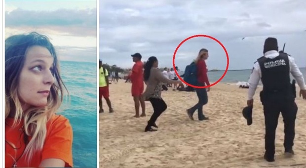 Anna Ruzzenenti tenta il suicidio sulla spiaggia di Playa del Carmen in Messico (Canal 10 video)