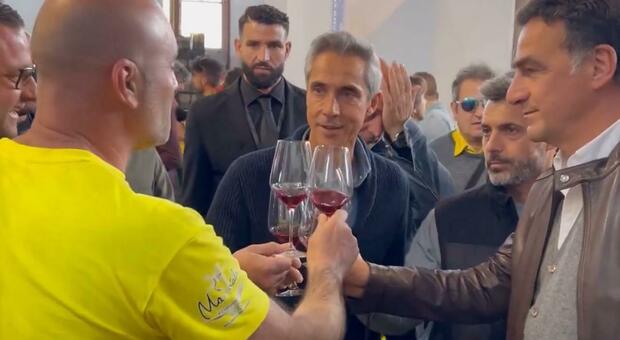 Paulo Sousa al Wine fest di Paestum