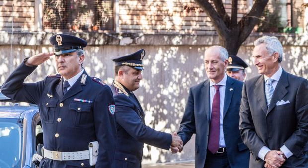 Latina, iniziata la visita del capo della Polizia Franco Gabrielli