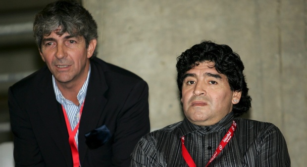 Paolo Rossi con Maradona