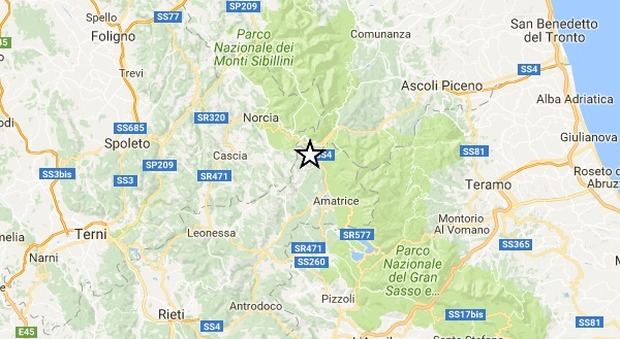 Terremoto, prosegue lo sciame sismico: nel centro Italia fino a 2.9, nel Reatino 2.0