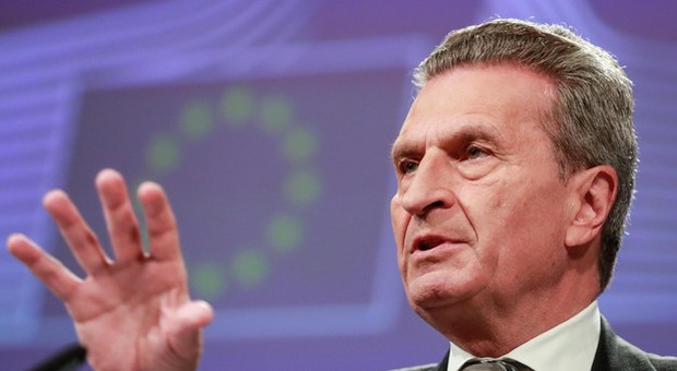 Governo: Oettinger, dall'Ue ci sarà più disponibilità