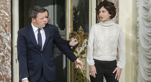 Matteo Renzi e la moglie Agnese