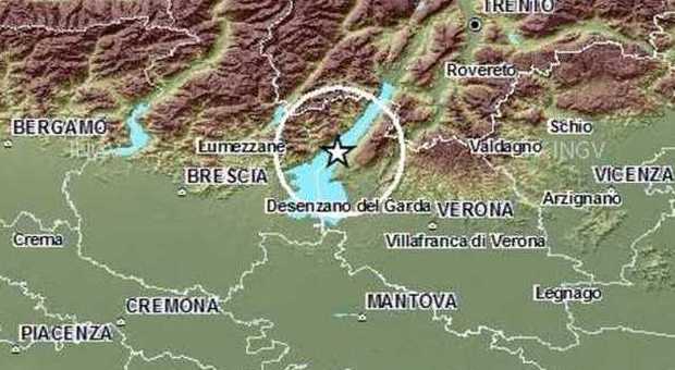 Trema il Nord Italia: scossa di terremoto vicino a Verona, magnitudo 4.2