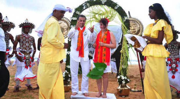 Matrimonio in Sri Lanka