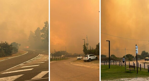 Incendi in Sardegna: brucia la costa nord-orientale e il sud dell'isola. Evacuate 600 persone. Paura e fiamme in spiaggia a Siniscola