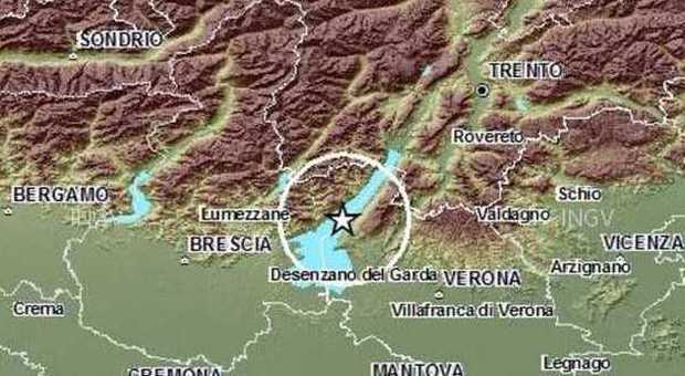 La terra trema a Verona ​Scossa di magnitudo 4.2