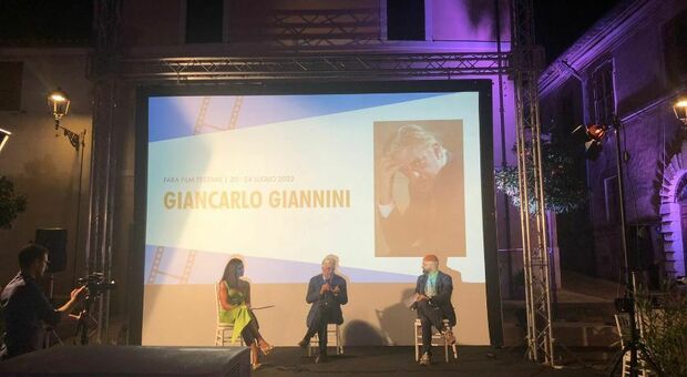 Giancarlo Giannini protagonista al Fara Film Festival, la soddisfazione del sindaco