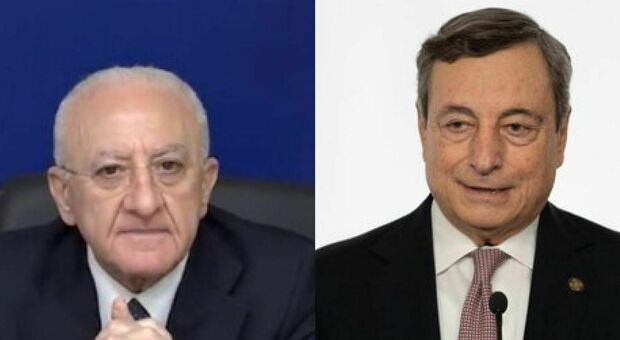 Scuole, De Luca contro Draghi: «Limita domande come in democrazie protette. Va tutto bene e cammina sul Tevere»