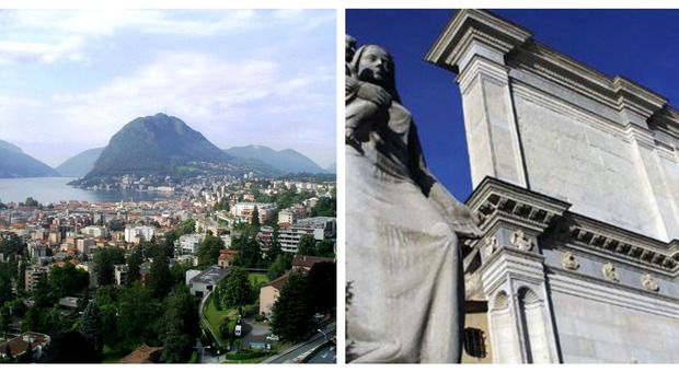 Lugano e la cattedrale di San Lorenzo