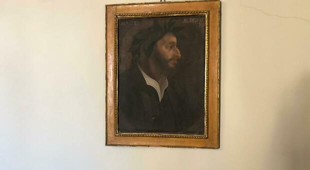Dante Alighieri. A Orvieto il Sommo Poeta con la barba, un quadro forse unico al mondo