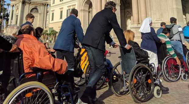 Pompei, 2mila disabili e ammalati per pregare la regina del Rosario