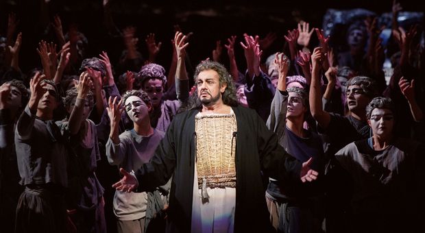 Placido Domingo in Samson et Dalila di Camille Saint-Saëns
